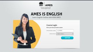 
                            3. AMES Library Login