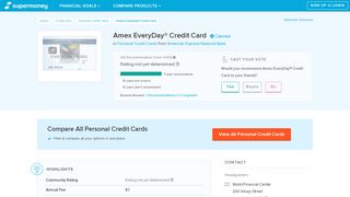 
                            6. Amex EveryDay® Credit Card Reviews (Aug. 2019) | …