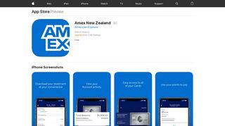 
                            9. Amex New Zealand on the App Store