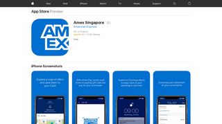 
                            6. ‎Amex Singapore on the App Store