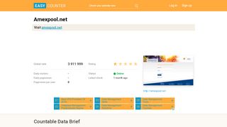 
                            3. Amexpool.net: Login | Anmeldung | amexpool - Easy Counter