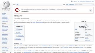 
                            6. Amey plc - Wikipedia