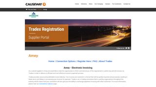 
                            4. Amey - Tradex Registration | Causeway