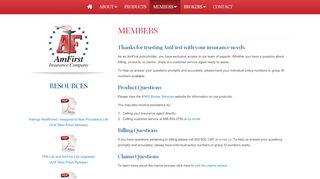 
                            6. AmFirst Insurance Company — Members