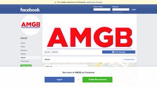 
                            1. AMGB - About | Facebook