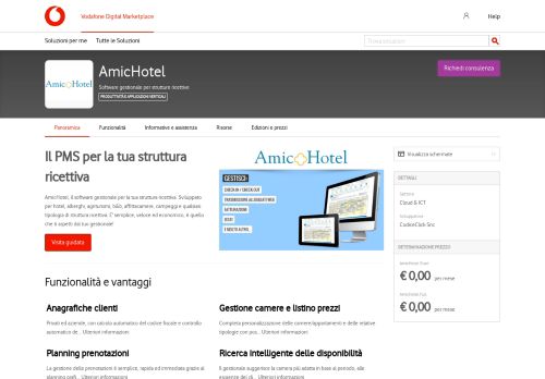 
                            1. AmicHotel da CodiceClick Snc | Vodafone Digital Marketplace