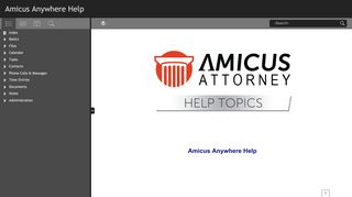 
                            5. Amicus Anywhere Help