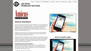 
                            6. Amicus Anywhere | Law Office Technology Solutions, Amicus Attorney