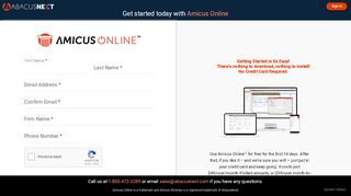 
                            8. Amicus Online