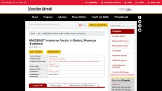 
                            8. AMIDEAST Intensive Arabic in Rabat, Morocco (Summer) | Global ...