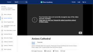 
                            7. Amiens Cathedral (video) | Gothic | Khan Academy