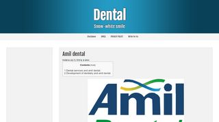 
                            8. Amil dental – Dental