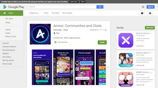 
                            8. Amino: Communities and Chats - Apps on Google …