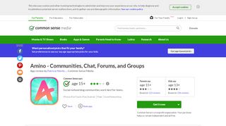 
                            9. Amino - Communities, Chat, Forums, and Groups App Review