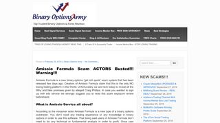 
                            2. Amissio Formula Scam ACTORS Busted!!!Warning!!!