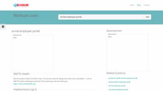 
                            7. amita employee portal - Rimhum.com