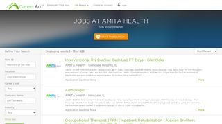 
                            5. AMITA Health Jobs | CareerArc