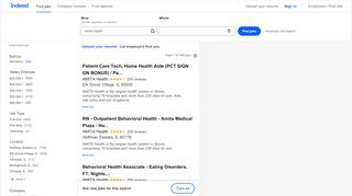 
                            3. Amita Health Jobs, Employment | Indeed.com