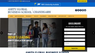 
                            8. Amity Global Business School Chandigarh: Top-Best MBA|BBA ...