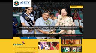 
                            1. Amity International School