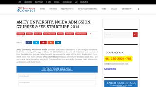 
                            5. Amity University, Noida Admission, Courses & Fee Structure ...