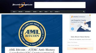 
                            7. AML Bitcoin – ATENC Anti-Money Laundering KYC Cryptocurrency?