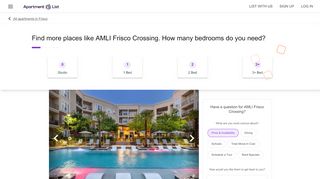 
                            8. AMLI Frisco Crossing - Frisco, TX apartments for rent