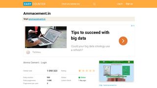 
                            2. Ammacement.in: Amma Cement :: Login - Easy Counter