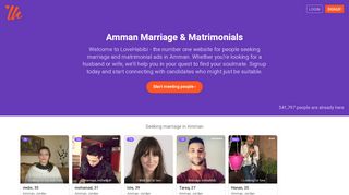 
                            9. Amman Marriage & Amman Matrimonials - LoveHabibi