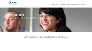 
                            7. AMN Careers - Corporate Healthcare Jobs | Healthcare ...