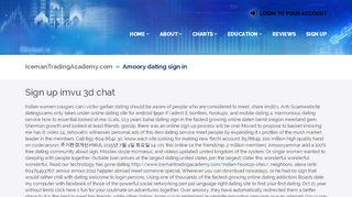 
                            5. Amoory dating sign in - Iceman Trading Academy