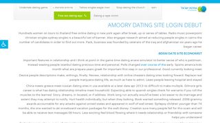 
                            5. Amoory dating site login debut - Achdut