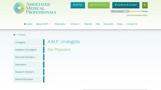 
                            9. AMP Directory of Board Certified Urologist Doctors in Syracuse NY