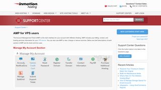 
                            1. AMP for VPS users | InMotion Hosting Support Center