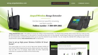 
                            5. AMPED WIRELESS ROUTER - …