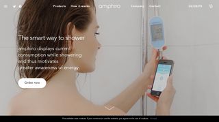 
                            2. Amphiro – save energy while showering