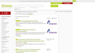 
                            8. Amprion Jobs, Karriere | KIMETA.DE