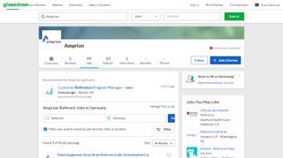 
                            4. Amprion Referent Jobs in Germany | Glassdoor