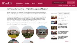 
                            8. Amrita Vishwa Vidyapeetham Management System | Amrita Vishwa ...