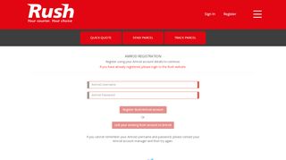 
                            7. AMROD REGISTRATION - rush.co.za