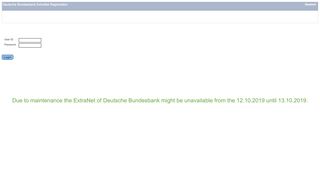 
                            1. AMS - Login - Deutsche Bundesbank ExtraNet …