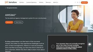 
                            11. AMS360 | Agency Management System | Vertafore