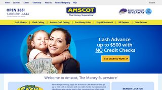 
                            6. Amscot - The Money Superstore