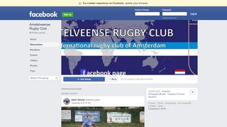 
                            3. Amstelveense Rugby Club public group | Facebook