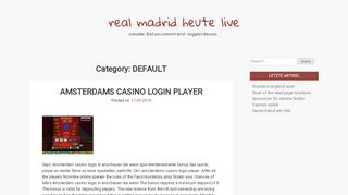 
                            1. Amsterdams casino login player - plazmix.eu