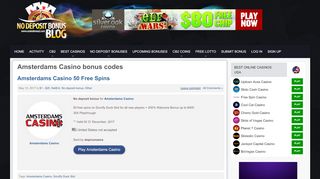 
                            2. Amsterdams Casino No Deposit Bonus Codes 2019 #1