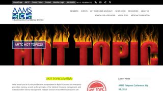 
                            9. AMTC HOT TOPICS! - AAMS