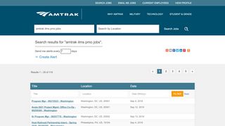 
                            4. Amtrak Ilms Pmo Jobs - Amtrak Jobs - Jobs at Amtrak