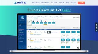 
                            6. AmTrav | Corporate Business Travel Management