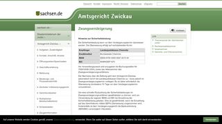 
                            4. Amtsgericht Zwickau - Zwangsversteigerung - Justiz in Sachsen